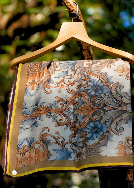 SCARF-OLIVE GREEN (35X70)